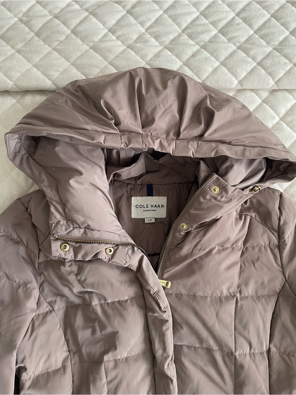 Cole Haan Women's Hooded Puffer Jacket
